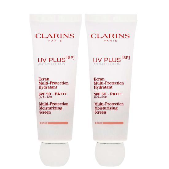 Clarins UV Plus Anti-Pollution Multi-Protection Moisturising Screen SPF 50 Rose