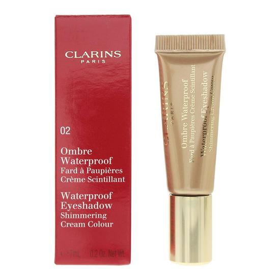 Clarins Waterproof Eyeshadow Shimmering Cream 02 Golden Sand