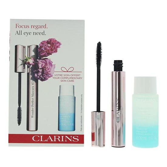 Clarins Wonder Perfect Gift Set Mascara 8ml + Make-up Remover 30ml