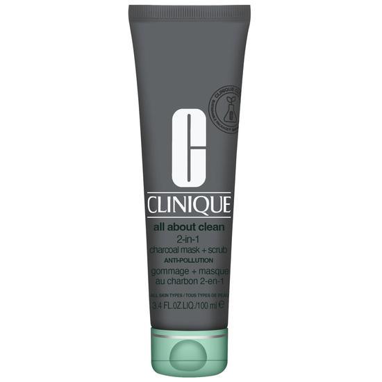 Clinique All About Clean 2-in-1 Charcoal Mask + Scrub