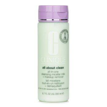 Clinique All About Clean All-In-One Cleansing Micellar Milk + Makeup Remover Very Dry To Dry Combination