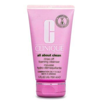 Clinique All About Clean Rinse-Off Foaming Cleanser For Combination Oily To Oily Skin