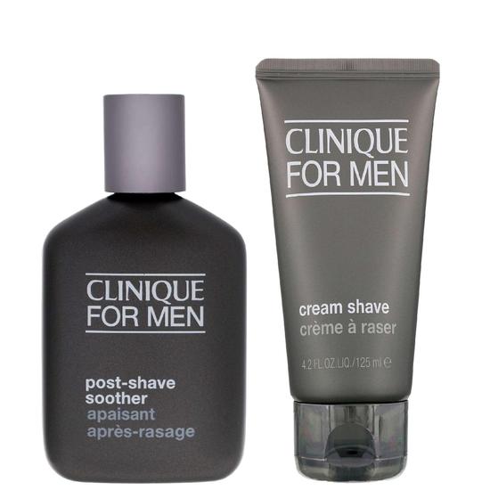 Clinique Bundles Duo: Mens Post Shave Soother & Cream Shave