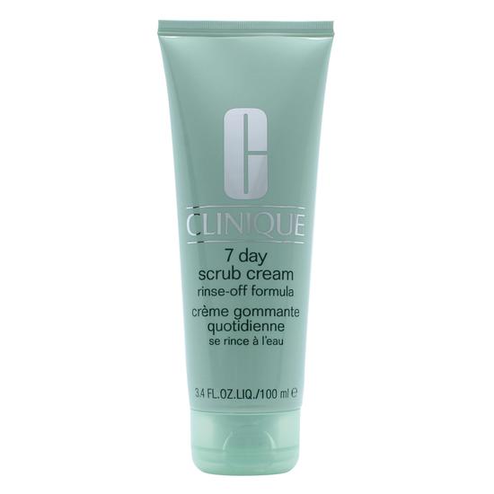 Clinique Exfoliators & Masks 7 Day Scrub Cream Rinse-Off Formula 100ml