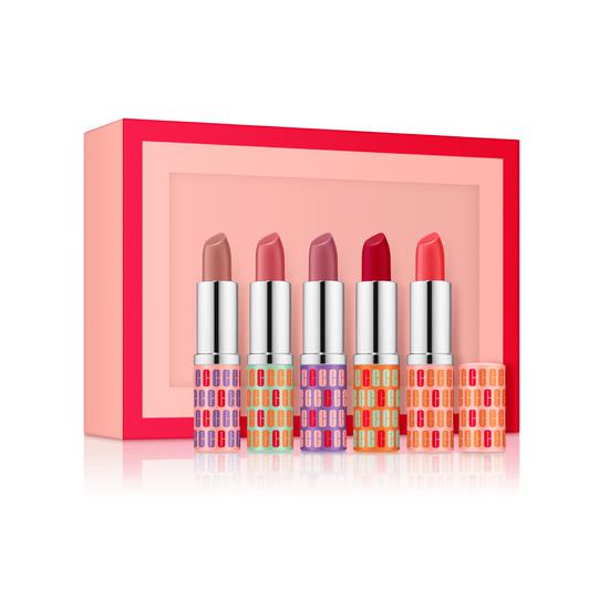 Clinique Kisses Gift Set Five shades of luscious lip colour