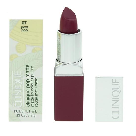 Clinique Pop Matte Lip Colour & Primer Pop Pow