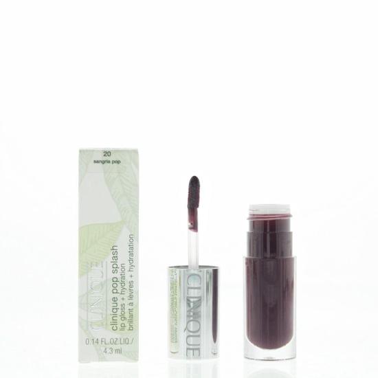 Clinique Pop Splash Hydrating Lip Gloss 4.3ml 20 Sangria Pop