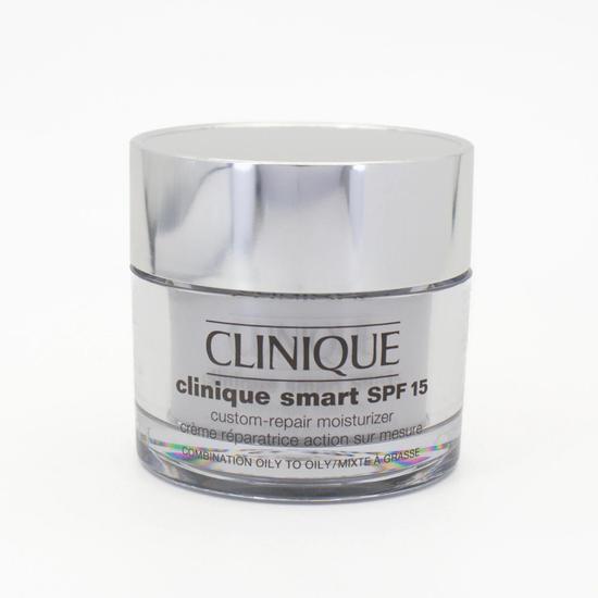 Clinique Smart SPF 15 Custom Moisturiser 50ml - Combination / Oily Skin (Imperfect Box)