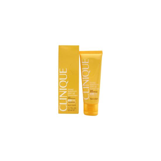 Clinique Sun Protection Face Cream With Solar Smart SPF 50
