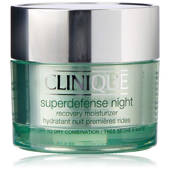 Clinique Superdefense Night Recovery Moisturiser Very Dry to Dry Combination