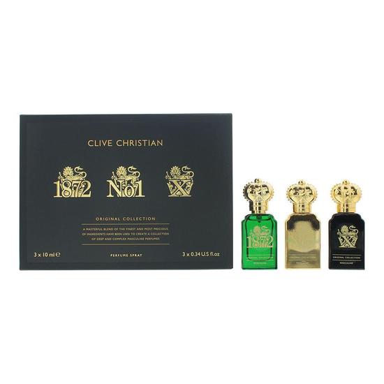 Clive Christian Original Collection 1872, No1. X Parfum Gift Set 10ml