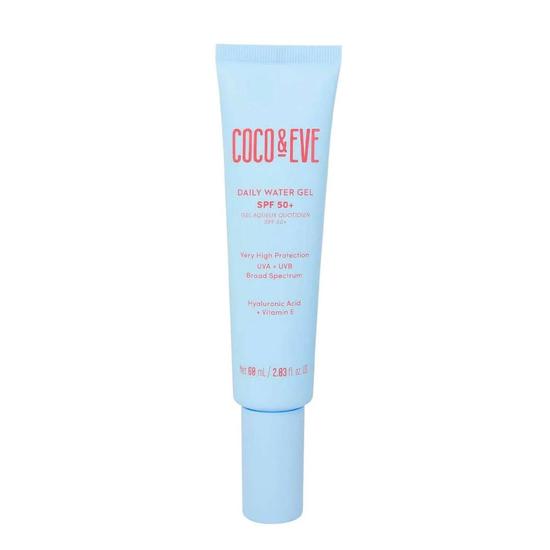 Coco & Eve Daily Water Gel SPF 50+ Sunscreen 60ml