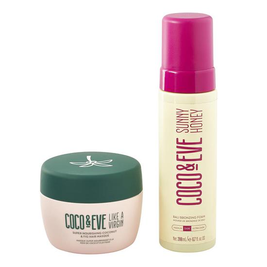 Coco & Eve Get Glossy & Glowy Kit Dark