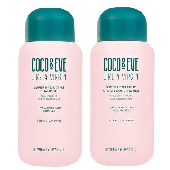 Coco & Eve Like A Virgin Super Hydrating Shampoo & Conditioner Duo