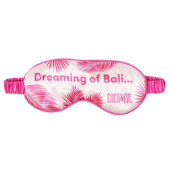 Coco & Eve Satin Eye Mask Pink