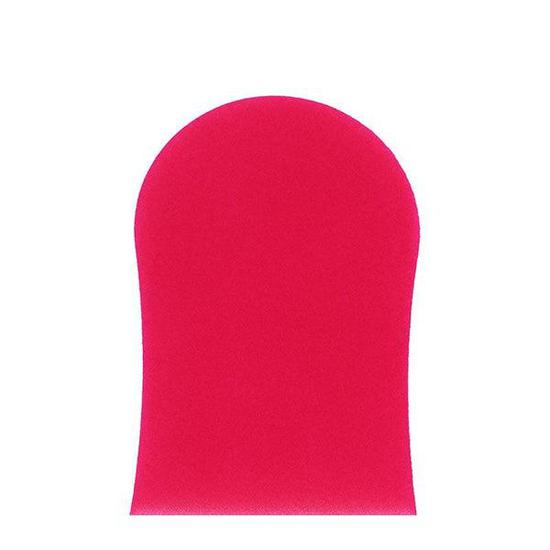 Cocoa Brown Deluxe Double-Sided Pink Velvet Tanning Mitt