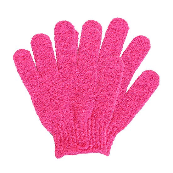 Cocoa Brown Exfoliating Gloves