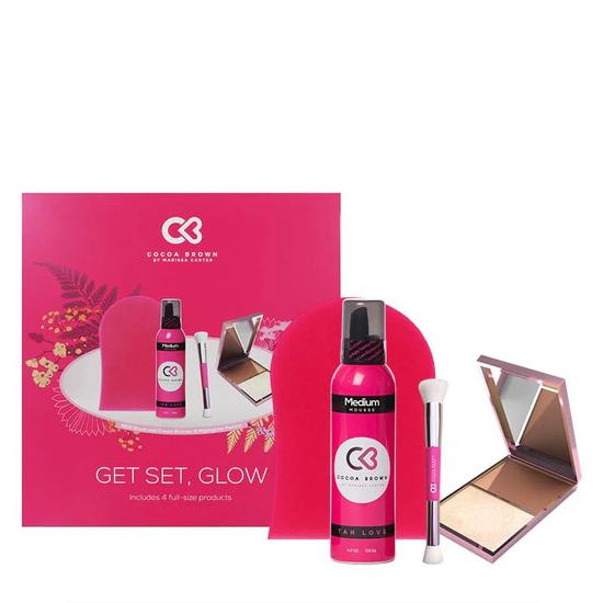 Cocoa Brown Get Set Glow Gift Set Cosmetify