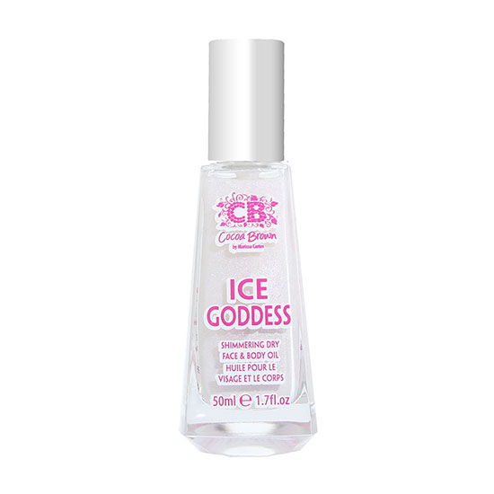 Cocoa Brown Ice Goddess Shimmering Dry Body Oil 50ml