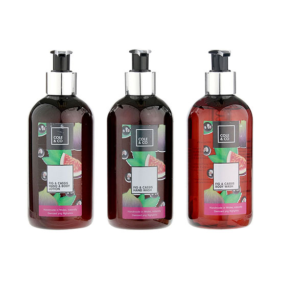 Cole & Co Fig & Cassis Bottle Collection