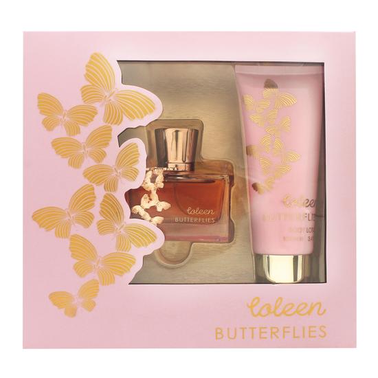 Coleen Rooney Butterflies Gift Set 50ml Eau De Toilette + 100ml Body Lotion