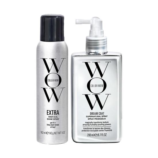 Color Wow Glass Hair Duo Extra Mistical Shine Spray & Dream Coat