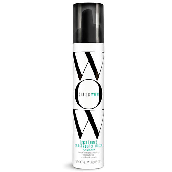 Color Wow Brass Banned Correct & Perfect Mousse For Dark Hair
