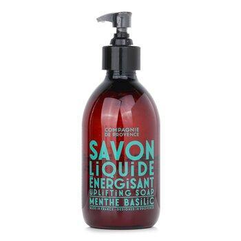 Compagnie de Provence Menthe Basilic Uplifting Liquid Marseille Soap 300ml