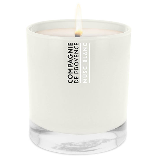 Compagnie de Provence White Musk Scented Candle