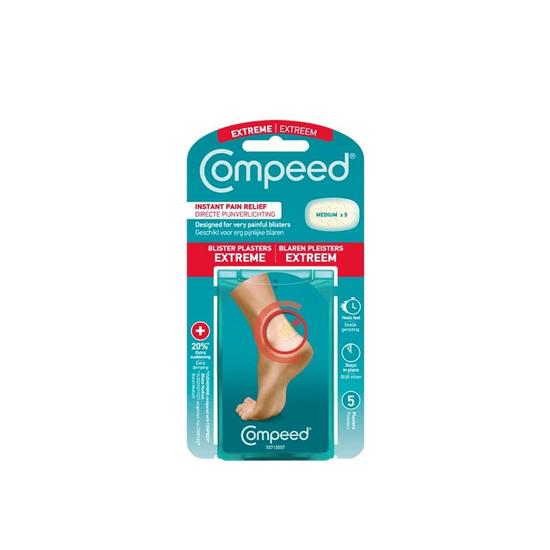 Compeed Blister Extreme Healing Medium Plasters x5