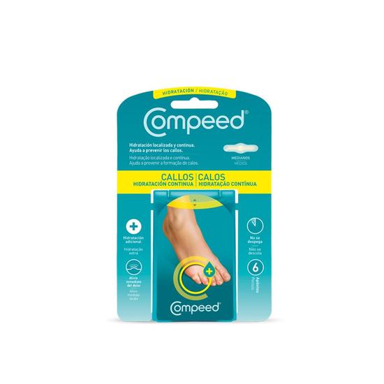 Compeed Corn Moisturising Medium Plasters x6
