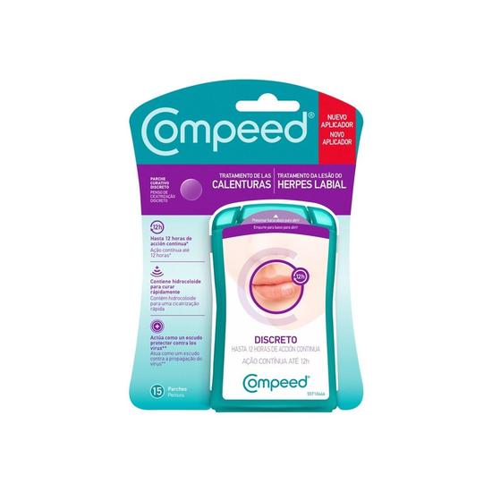 Compeed Invisible Cold Sore Discreet Healing Patch x15