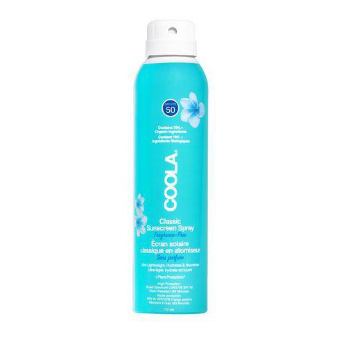 Coola Clasic Body Organic Sunscreen Spray SPF 50 Fragrance Free 177ml