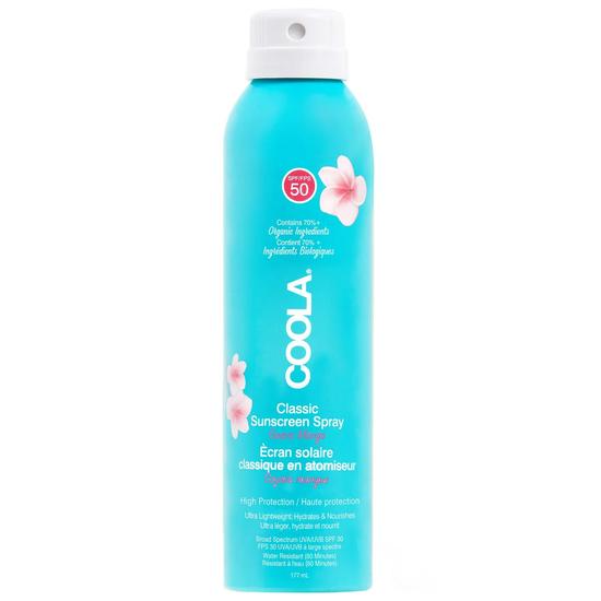 Coola Classic Body Sunscreen Spray SPF 50 Guava Mango