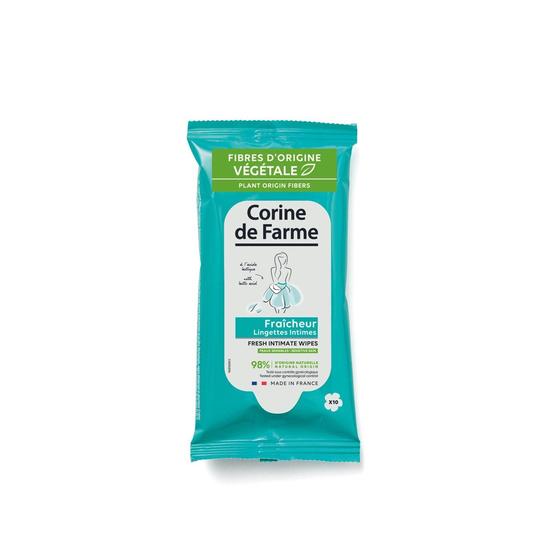 Corine de Farme Fresh Intimate Wipes With Lactic Acid x10