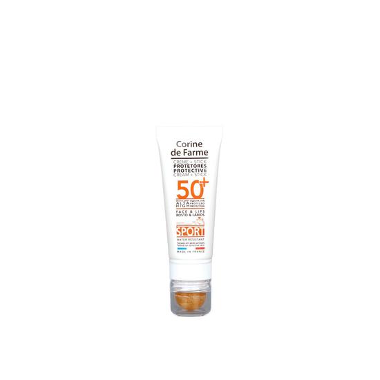 Corine de Farme Protective Cream + Stick SPF 50+ 20ml+3.5g