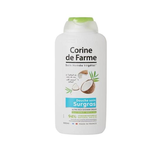Corine de Farme Ultra-Rich Shower Cream With Coconut Extract 500ml