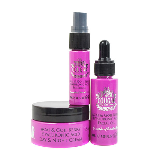 Cougar Acai & Goji Berry Hyaluronic Acid Facial Oil Gift