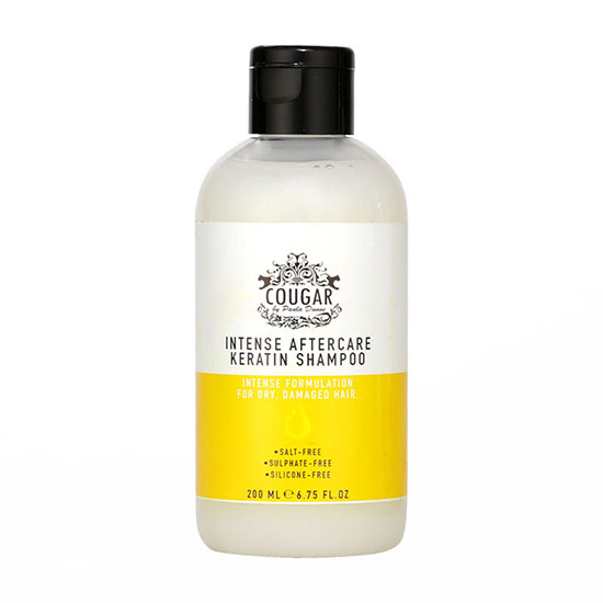 Cougar Intense Aftercare Keratin Shampoo 200ml