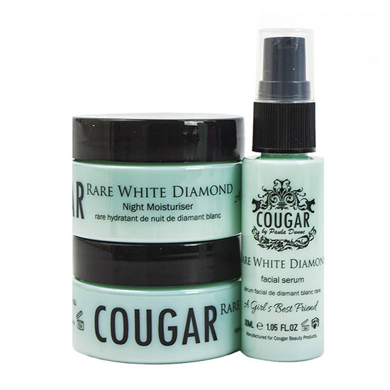 Cougar Rare White Diamond Day Night & Serum Gift Set 50ml