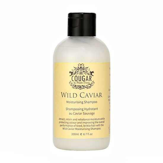 Cougar Wild Caviar Moisturising Shampoo 200ml