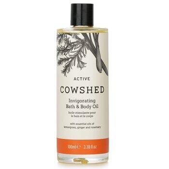 Cowshed Active Invigorating Bath & Body Oil 100ml
