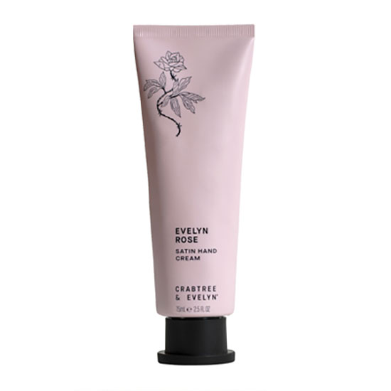 Crabtree & Evelyn Evelyn Rose Satin Hand Cream 75ml