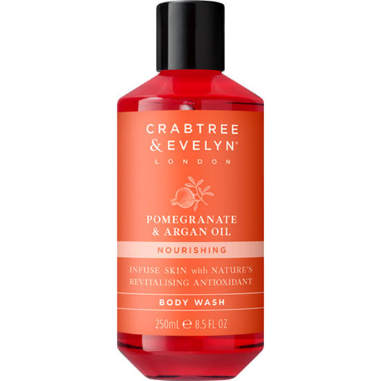 Crabtree & Evelyn Pomegranate & Argan Oil Body Wash 250ml
