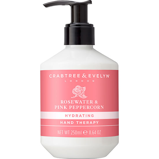 Crabtree & Evelyn Rosewater & Pink Peppercorn Hand Therapy Cream 250ml
