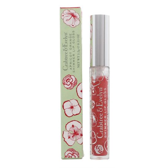 Crabtree & Evelyn Shimmer Lip Gloss Apricot Orange 3.2g