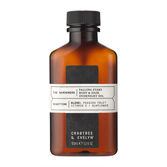 Crabtree & Evelyn The Gardeners Falling Stars Body & Hair Overnight Oil 100ml