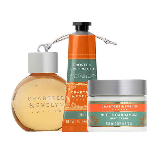 Crabtree & Evelyn White Cardamom Indulgent Travelling Treats