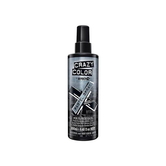 Crazy Color Pastel Spray Temporary Hair Dye Graphite