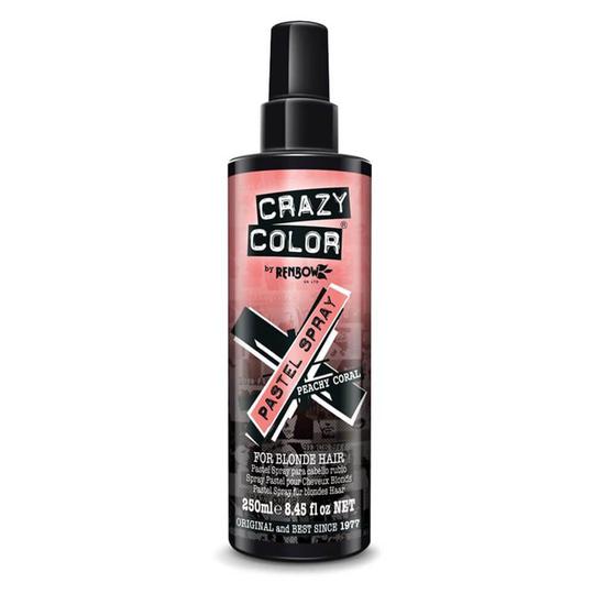 Crazy Color Pastel Spray Temporary Hair Dye Peachy Coral